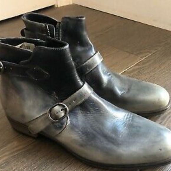 John Varvatos Lafayette Double Buckle Boot main image 3